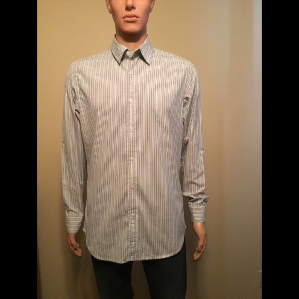 - Sharp like new Ban Rep men’s slim fit M  striped…